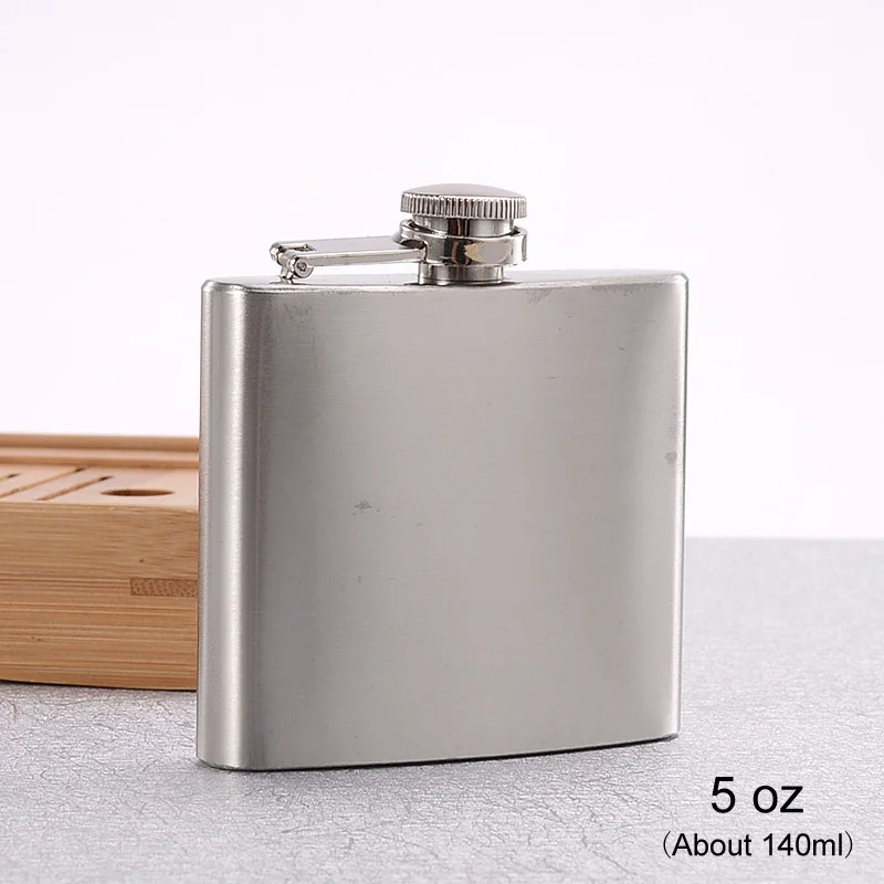 Stainless Steel Wine Whisky Pot Bottle Hip Flasks Drinker Alcohol Bottle Portable Drinkware