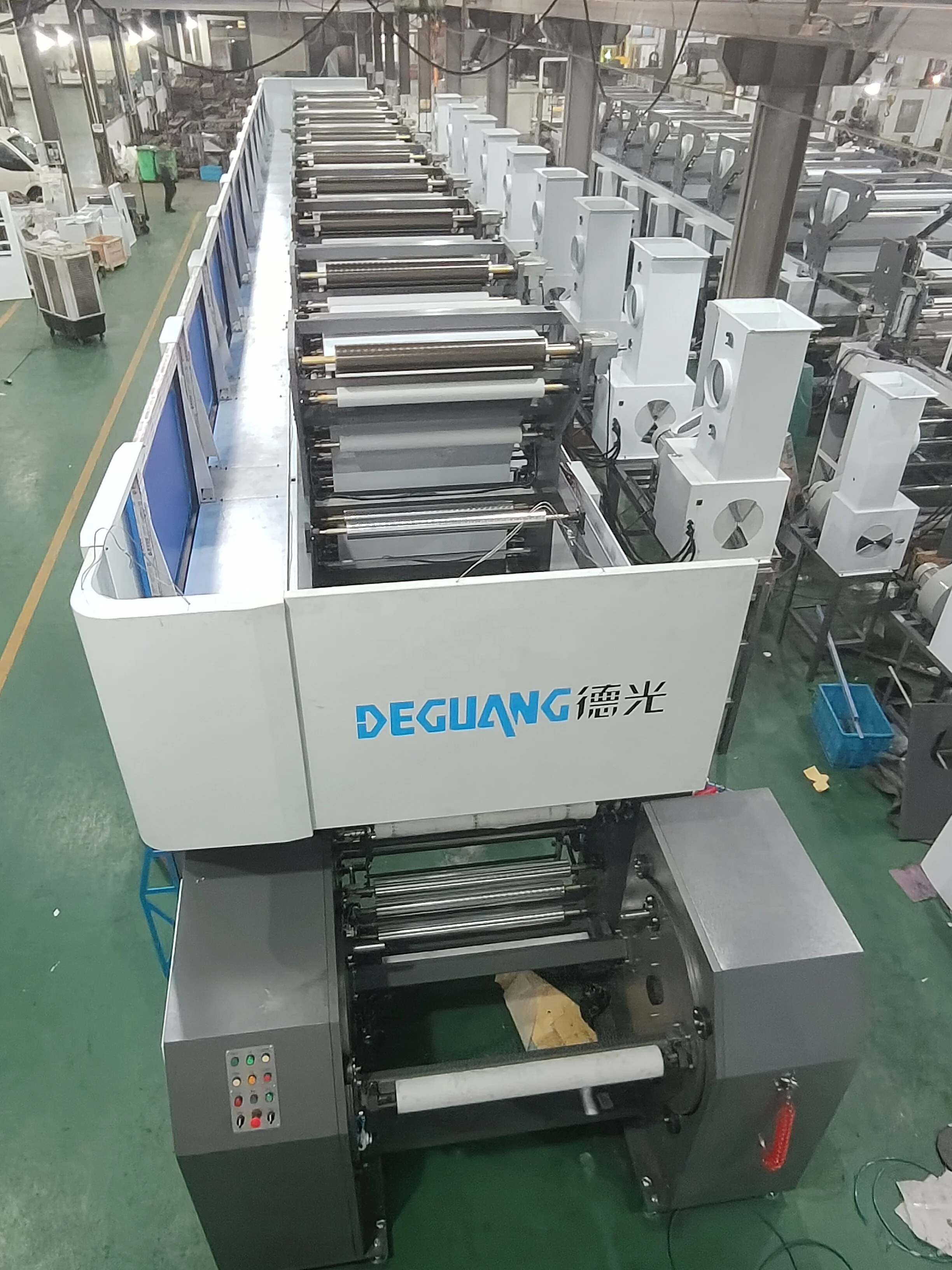 LDPE HDPE FILM ELS MODEL AUTO ROTOGRAVURE PRINTING MACHINE