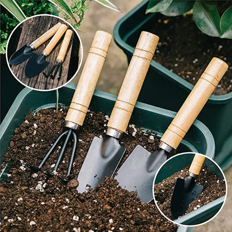 
Mini 10 Pcs /set Tools Sets Succulent Flower planting Gardening Tool Kit Soil Shovel Potted Pruning gardening tools 