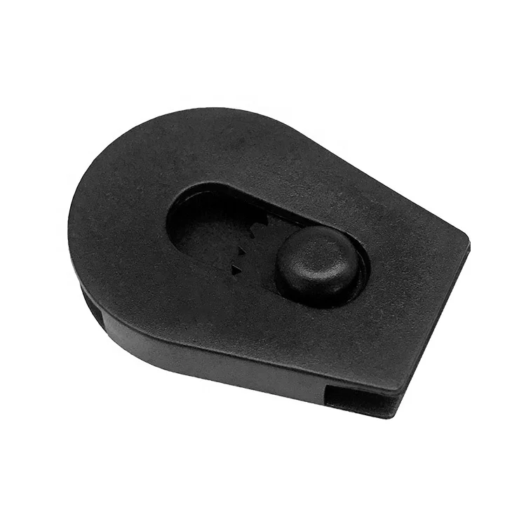 Wholesale Pulley Sliding Cord Drawstring Adjustable Flat Cord Lock Plastic Toggle Buckle