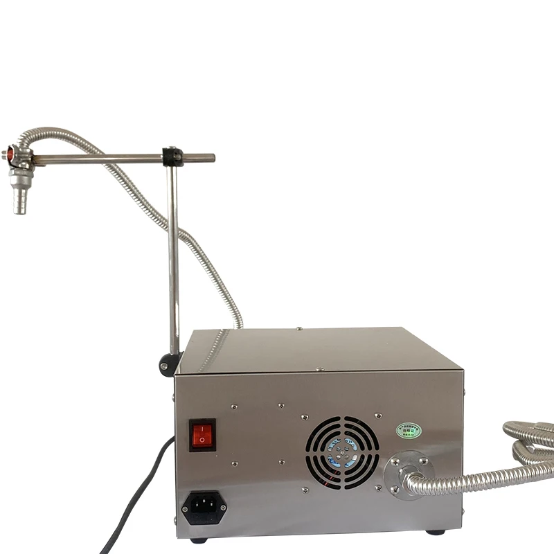 Single Head Olive Oil Semi Automatic Peristaltic Pump Liquid Filling Machine Perfume Juice Essential Oil Bottle Water Filling