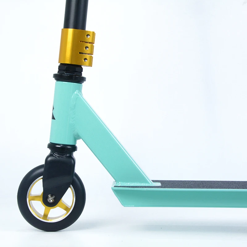 
Pro Stunt Scooter With Anodized Gold Clamp For Adults 