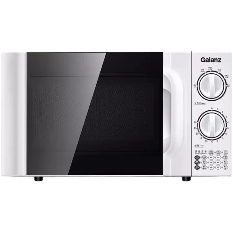 Rotary table six speed temperature control heating mechanical automatic household microwave oven