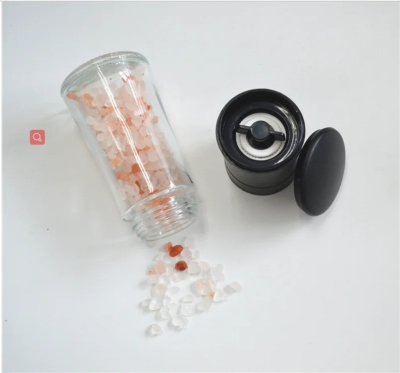 100ml Salt and Pepper Mills with Glass Bottle