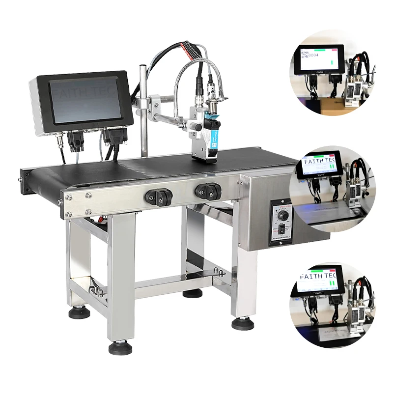 Faith industrial online inkjet printer coding machine inkjet marking machine printing machine on paper bags