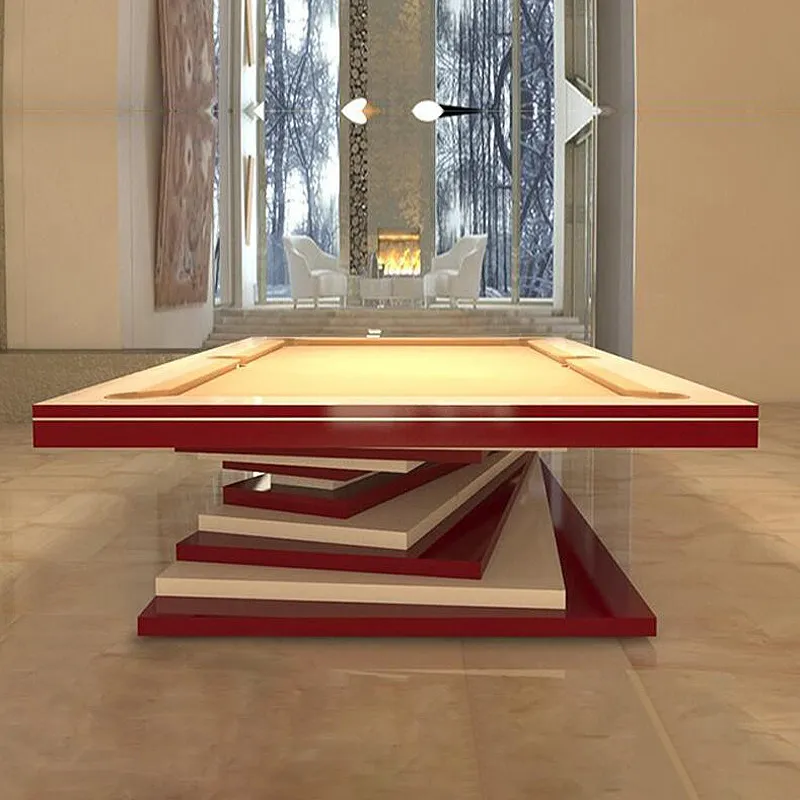 Высококачественный бильярдный стол американского дизайна на заказ, 9/8/7 футов, современный стиль, для помещений и улицы, для продажи