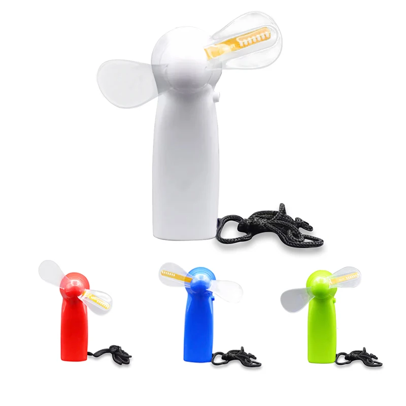 LED Love Handheld Fan Table Lamps Flashing I Love You LED Cooler Desktop Cooling Gift Fan with Characters Messages Gift