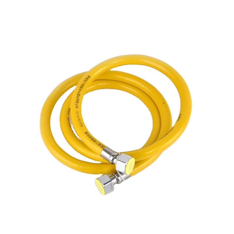 Product Manufacturer Stainless Steel 304/201 Flexible Rubber Hose Commercial Catering Natural Gas Hose