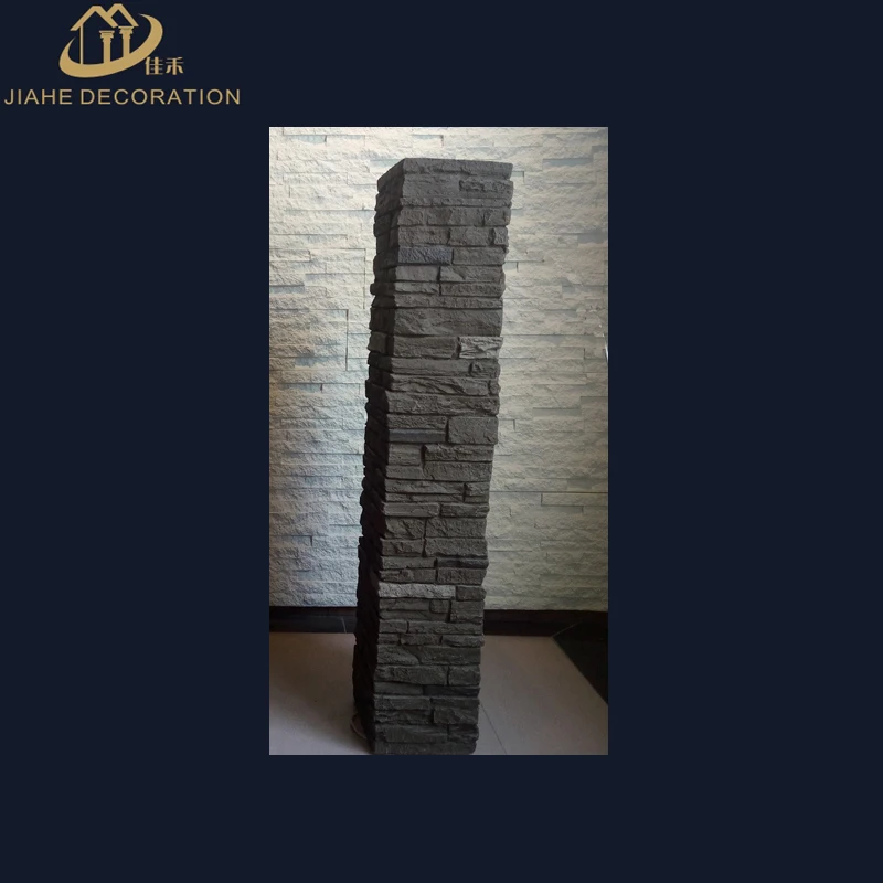 
exterior PU foam /polyurethane faux wall brick wall corner faux brick and stone decorative elements 