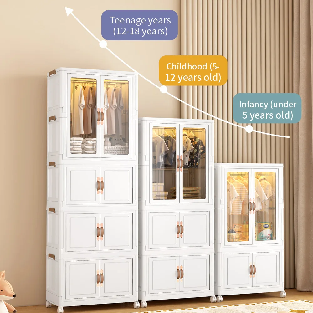 Foldable Closet Organizer Wardrobe Hanging Wardrobe Organiser Baby Foldable Wardrobe