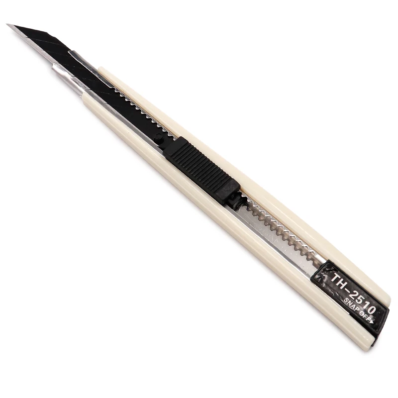 Wholesale custom paper safety knife cutting pocket knife plastic knife manual paper cutter