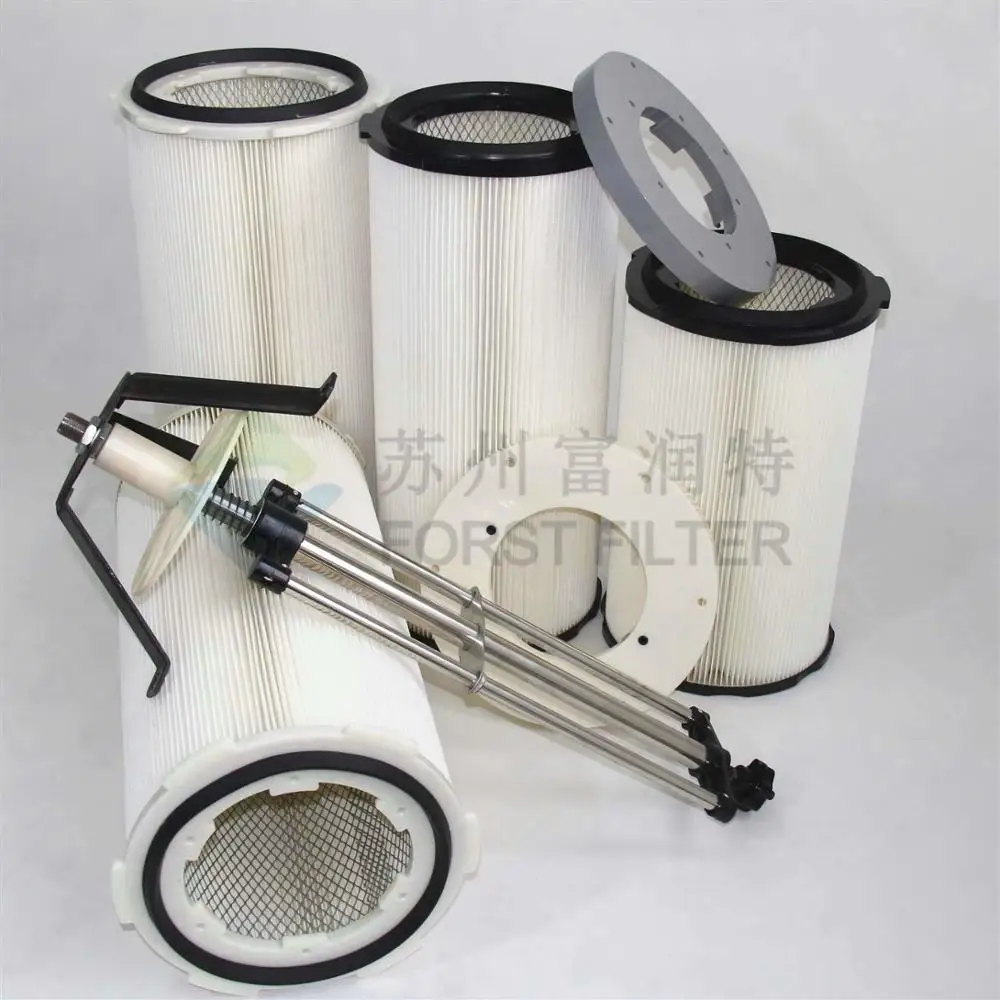 FORST High Efficiency Powder Coating Cartridge Filters Manufacture