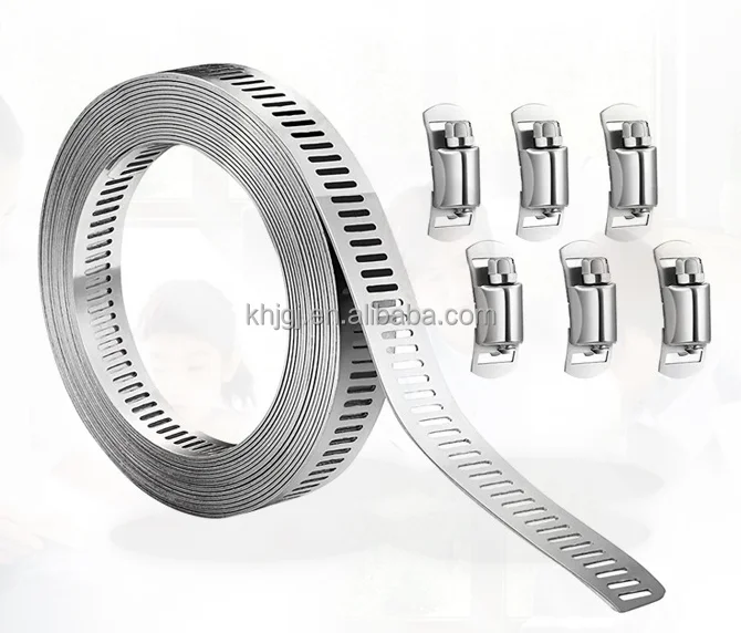 hot sale American Type Tape 12.7mm bandwidth SS HOSE CLAMP hose clampHot SaleHardware toolstainless CHINA FACTORY MANUFACTURER