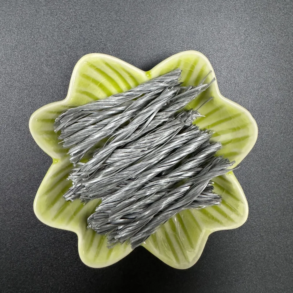 High Strength Polypropylene Fiber Twisted Bunchy Form for Concrete Reinforcement in Construction Projects with Better Dispersion