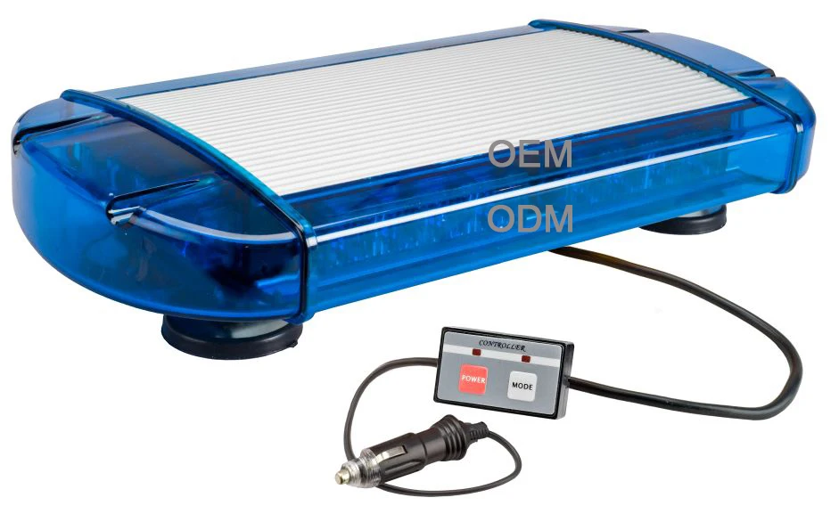 HSM646 magnetic roof mount emergency vehicle strobe warning LED mini light bar