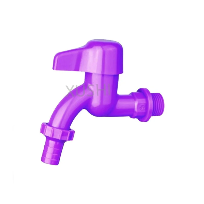 Factory Supply High Quality Vegetable Garden Faucet Plastic Hose Bib Tap Abs Herbary Faucet with Connector Water Single Handle