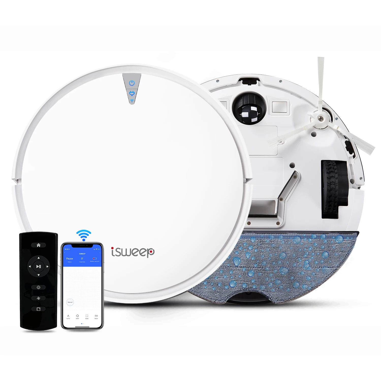 Isweep заранее влажной уборки пола Робот-Пылесос ISWEEP X5 автоматический пылесос робот Смарт Wi-Fi Контроль приложения для сухой и 350 мл