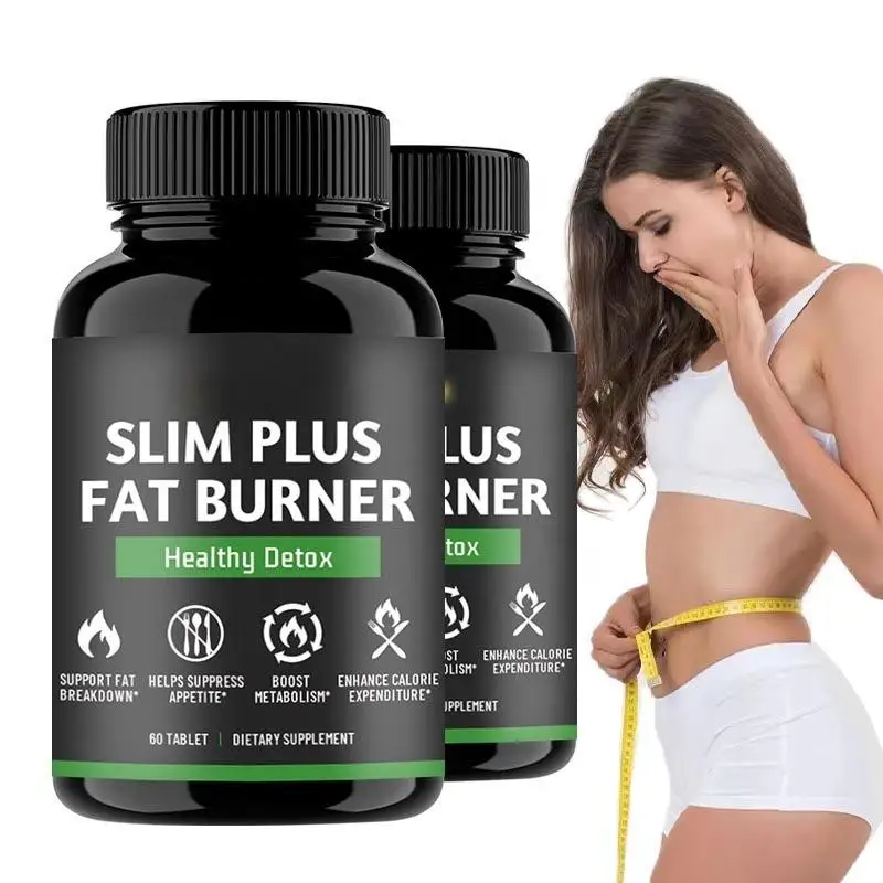 Private Label Herbal Weight Loss Pills Factory Wholesale Price Slim Plus Fat Burner Capsules