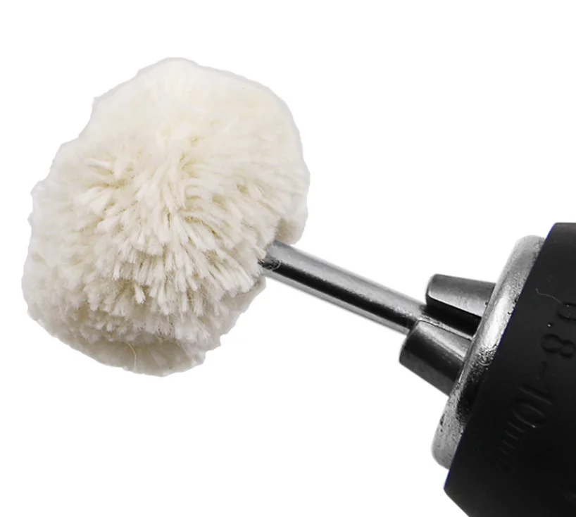 Wool Felt Polishing Buffing Wheel Set for Watch Jade Jewellery Arts Crafts Furniture Polishing Wood Carving Metal Polishing wool