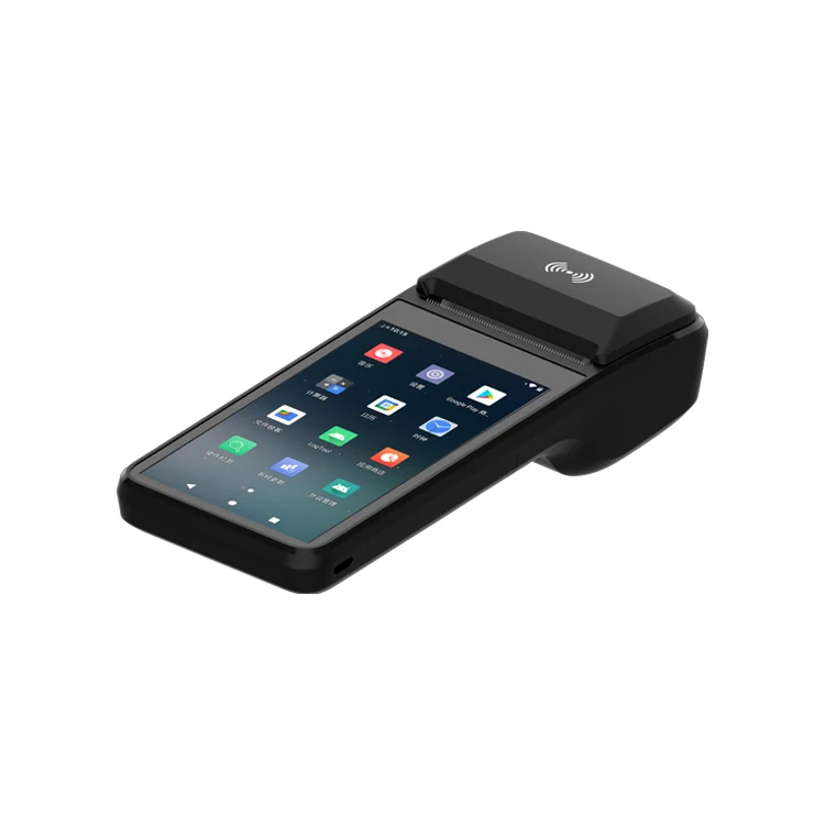 Senraise H8 4g Wifi Sim Card Screen Pos Machine Payment Mobile Taxicard Cash Machine Wireless Data Pos System With Printer