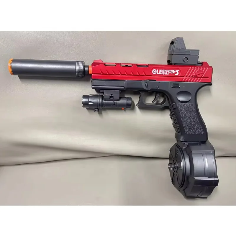 Glocks automatic splatter blaster toy gun outdoor shooting game G lock pistol gel soft bullet splat blaster toy gun