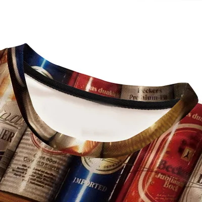 Men T-shirt 3D Cool Tshirt Funny T Shirt Men Women T-shirt Autumn Summer Tee Short Sleeve Tops O-neck DropShip Women Tshirt