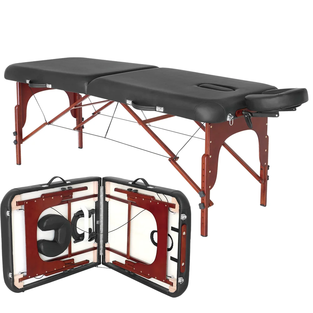 Sukar Light Weight Massage Tables & Beds 2 Section Fold Portable Massage Table