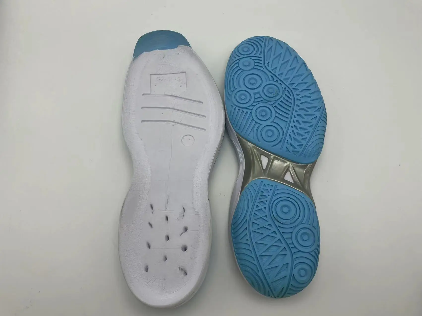 BSCI Factory Badminton Shoes Sole Suelas Para Tenis Tennis Shoes Outsole MD RB Sole For Making Sports Shoes Sole