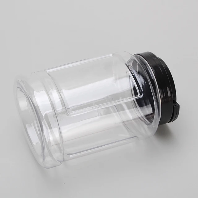 Clear Plastic Candle Jars Storage Jars Candle Making Customized Candle Plastic Jar Lids
