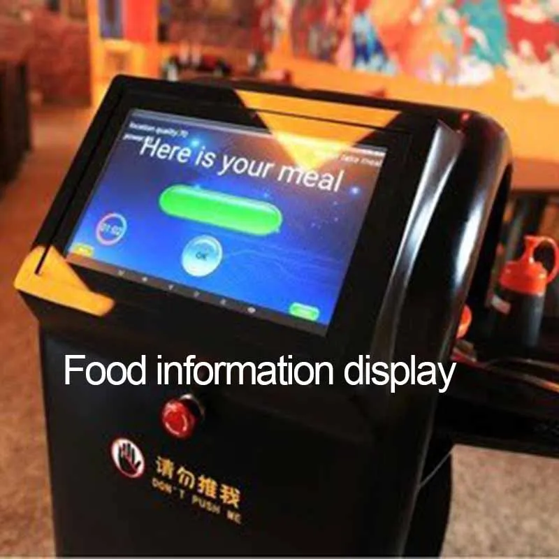 Food Delivery Service Robot The Latest Intelligent Automatic Navigation Restaurant