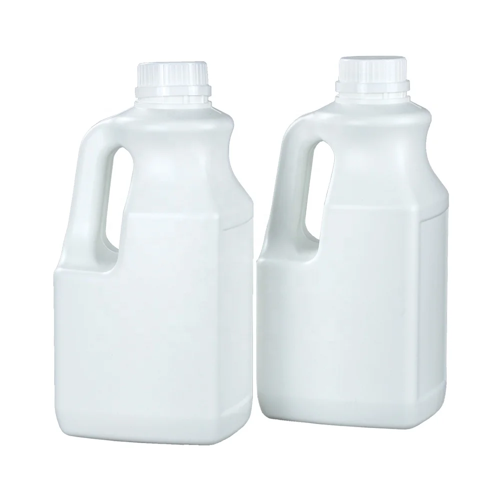 Wholesale of high-quality sealed plastic barrels with 2L food grade milk syrup beverage plastic cans
