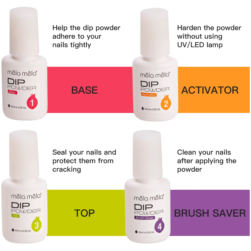 Nail dipping powder kit dip powder set