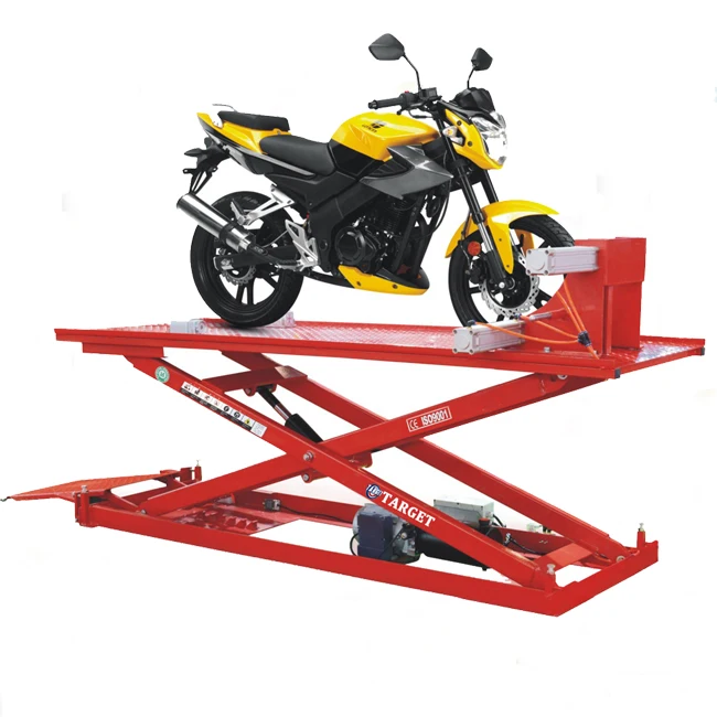 TARGET motorcycle lifts TG-M800 pneumatic lock scissor lift table stand