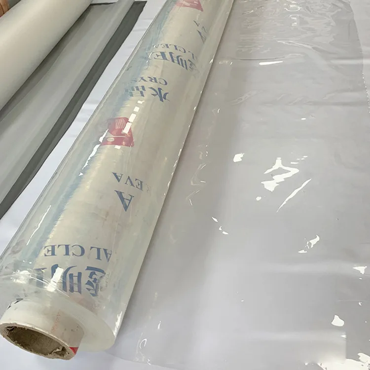 Customized Strong Rebound Force Clear Stretch EVA Strech Film Transparent Film Super Clear EVA Film