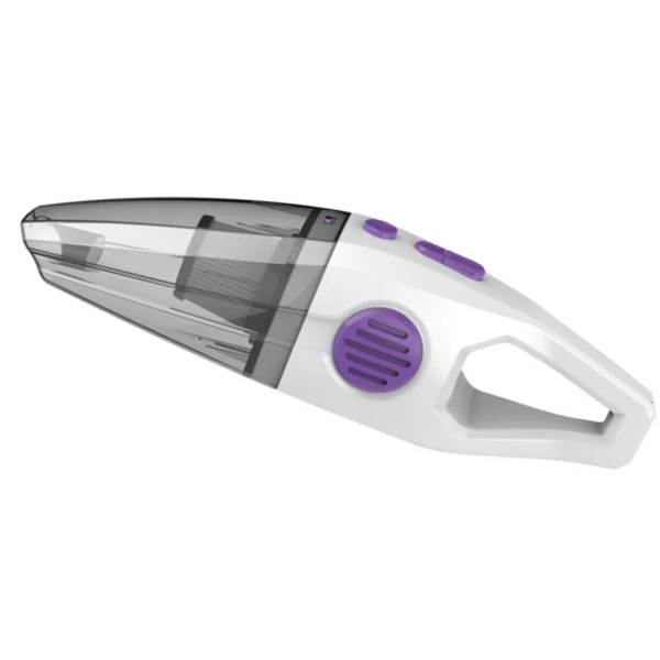 
handheld vacuum cleaner black & purple lithium 2*2200mAH battery capacity Material ABS Plus Cu motor Plastic fan or aluminum fan 