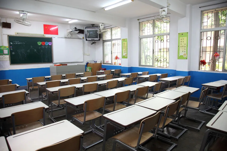 Primary School Classroom Furniture Single School Desk and Chair classroom Reading Metal Table and Chair for Student