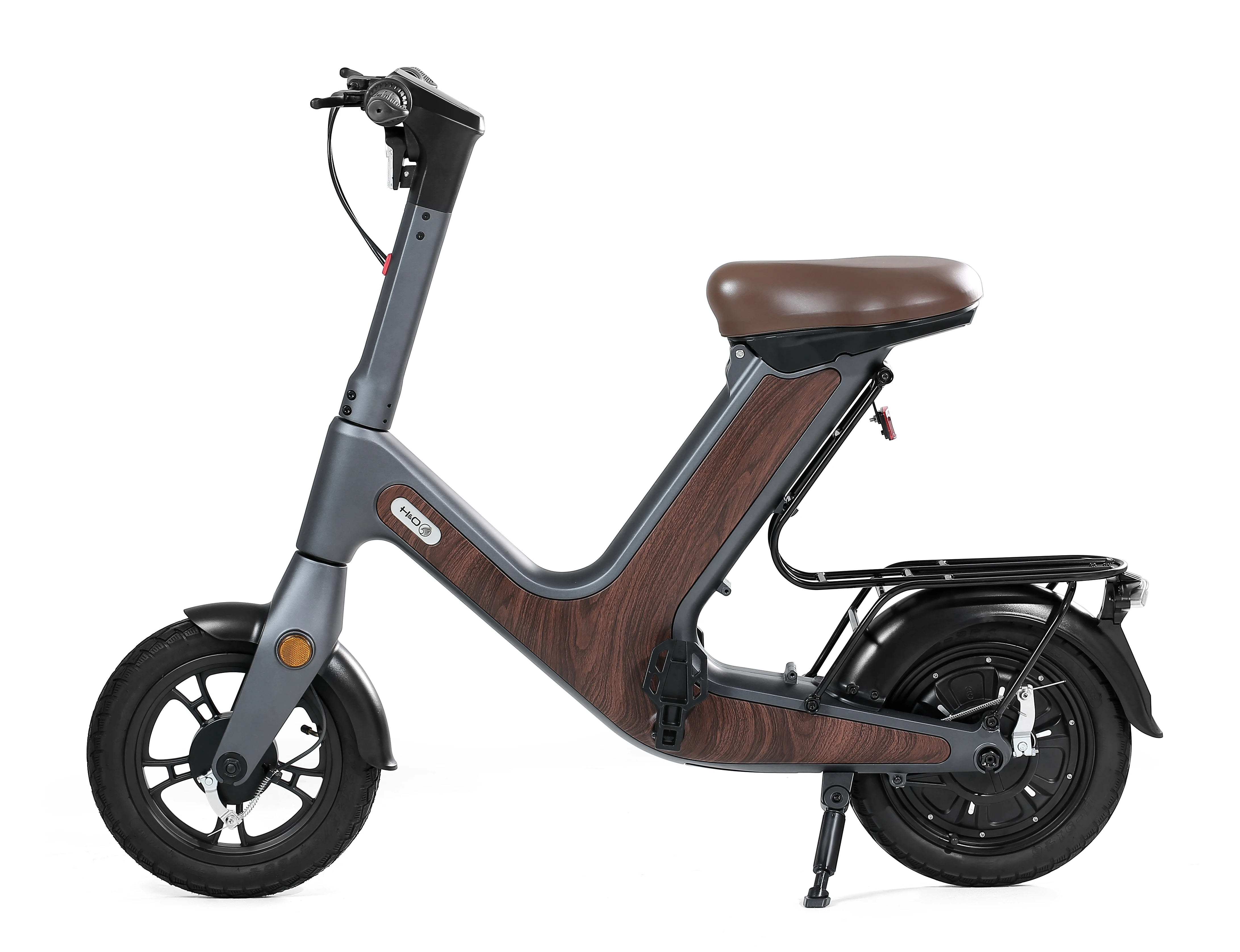 Ready Stock Fast Delivery Fashionable 500W Manufacturer Lithium Battery 14 inch 48V Moped CE Special electric bicycle