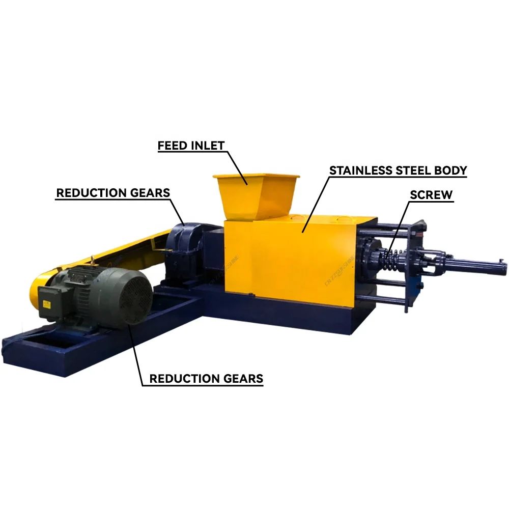 Easy to Operate Diesel Powered Palm Oil Press for Small Palm Farms