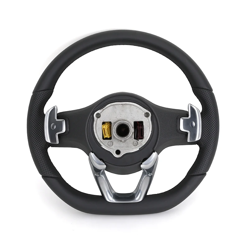 Custom Upgrade Full Leather Steering Wheel for Mercedes Benz Mercedes-Benz AMG GT X166 W213 W205 W204 W222 W212 E63 C63 AGM