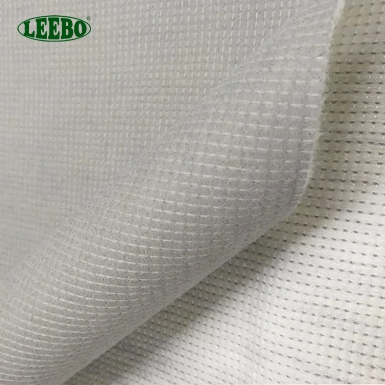 Manufacturer low price shrink-proof custom printed mattress cover stitchbond fabric polyester mattress fabric