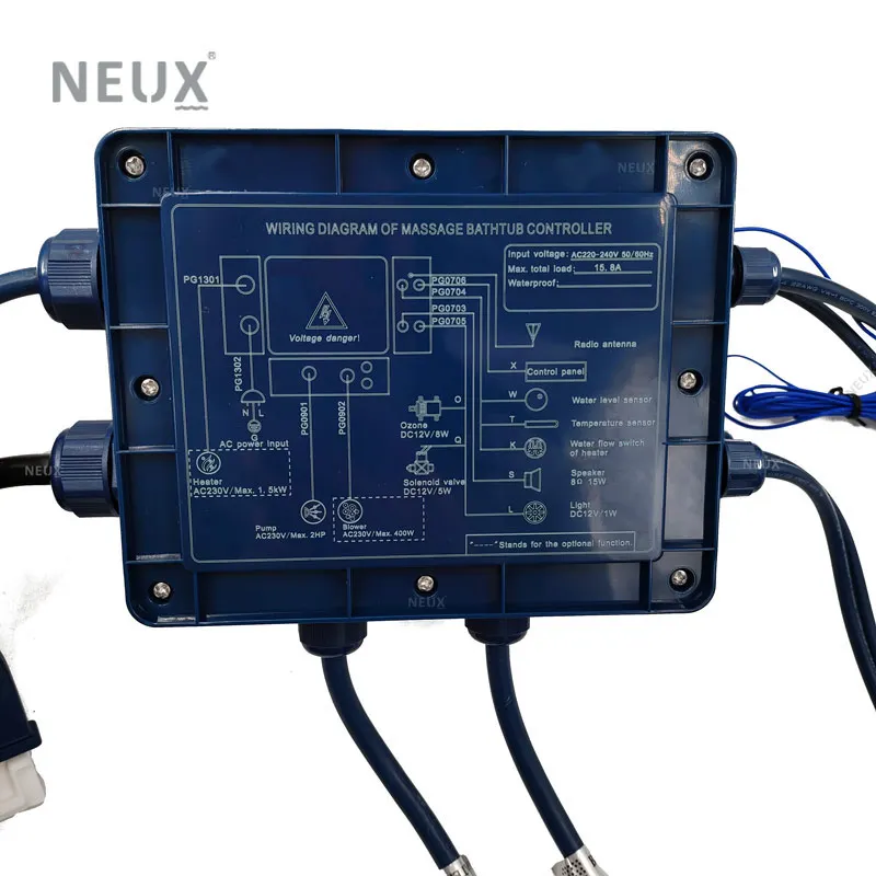 Wholesale 220v Multifunction Electricity Control System For Massage Bathtub