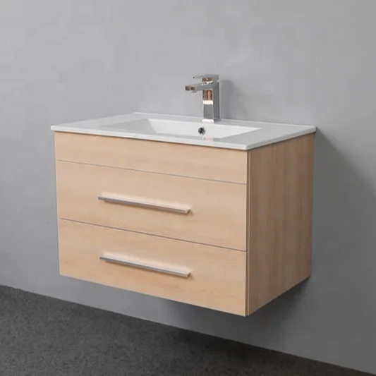 600/750/900/1200mm modern design bathroom wall hung cabinet