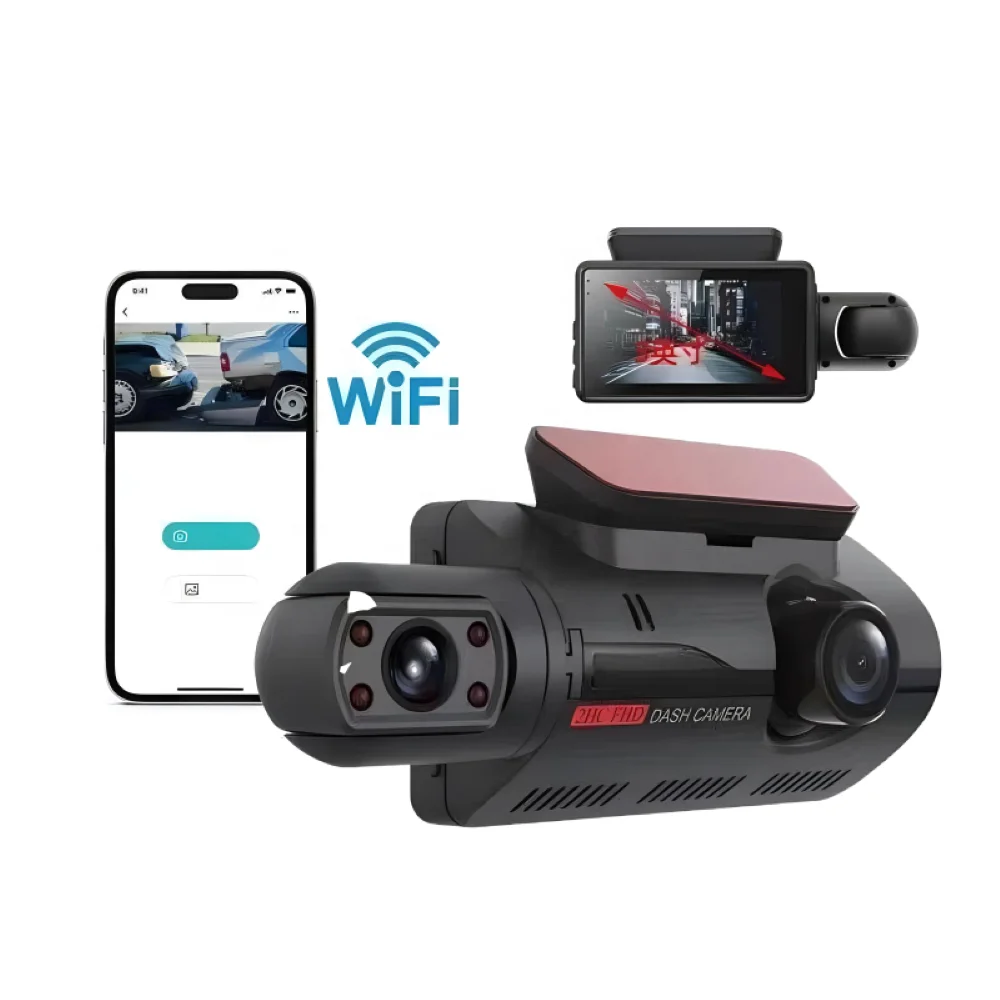 Dash Cam Mini 3 HD Dvr Car Driving Recorder Motion Detection Driving Record IPS 24H Parking HD wifi Camera