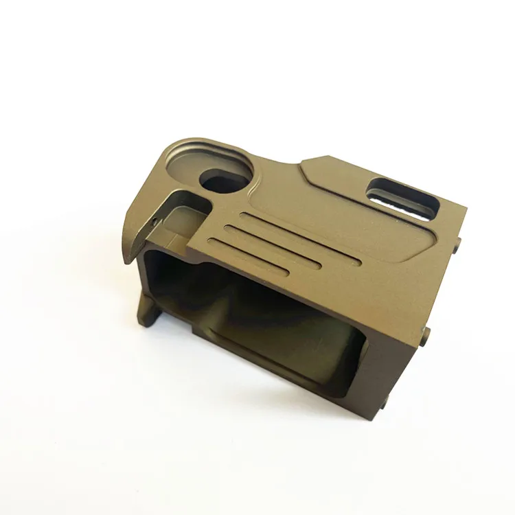Sand alumina alloy 7075 instrument accessories customization 5-axis CNC machining for medical equipment