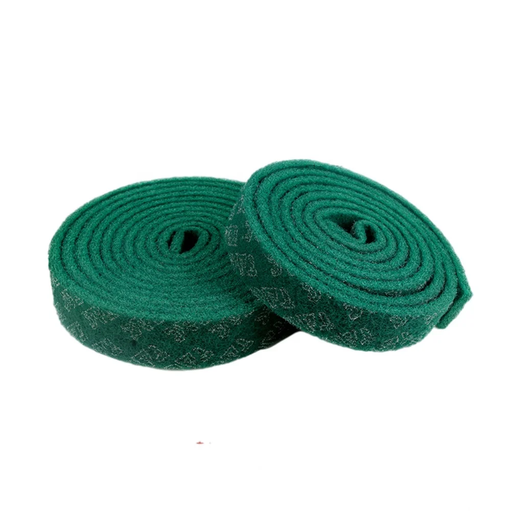 konaflex  industry  green non woven sanding rolls abrasives rolls for surface cleaning&grinding