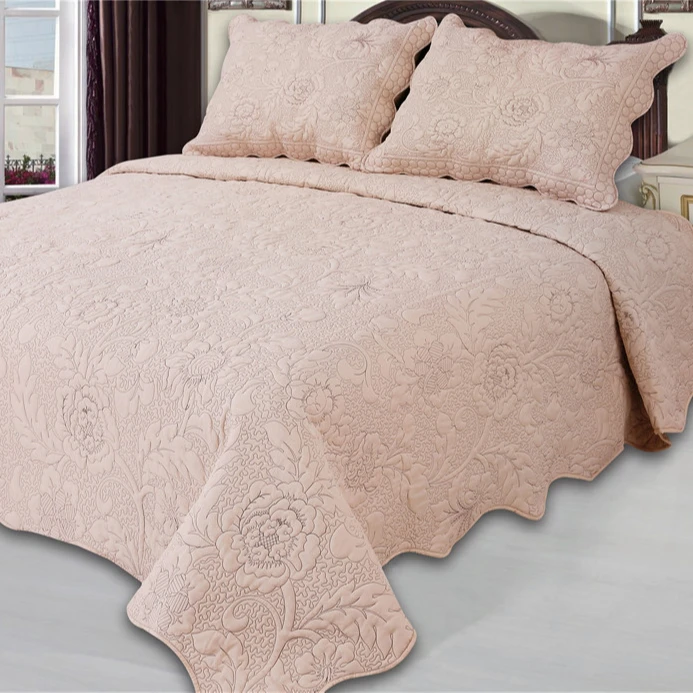 Bedspread Set Quilting Microfiber Factory Direct Bedding Quilts Coverlet for Bedroom Wholesale Quilt Set