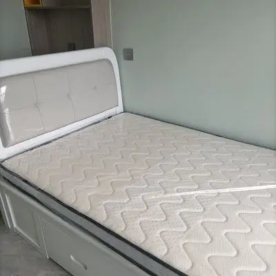 House Furniture Luxury Style Modern Bedroom Set Wooden Frame Double Size Bed Wood