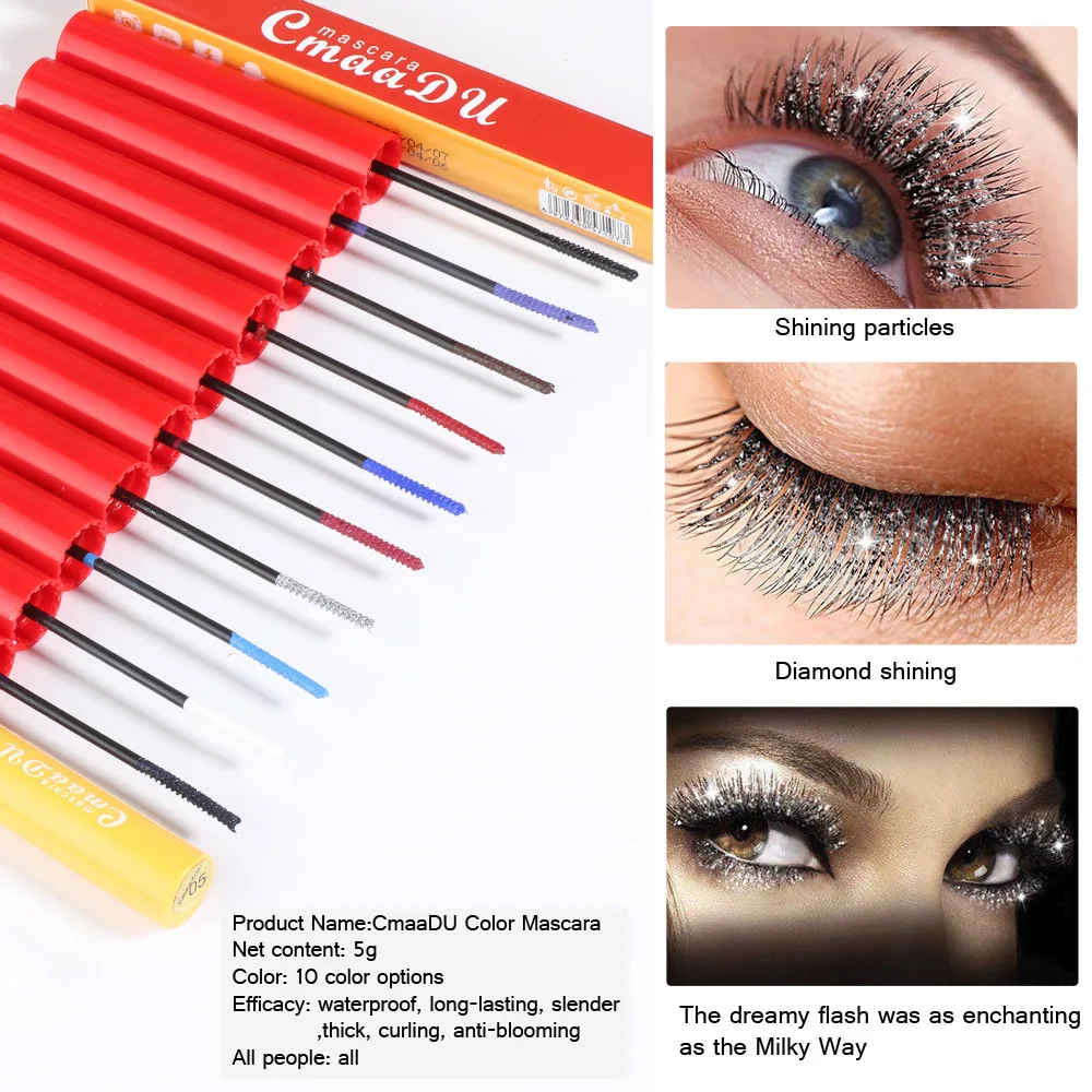 
Wholesale Private Label Eyelash Waterproof Long Curling Thickening Mascara 