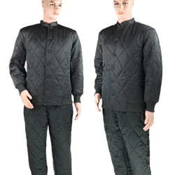 Cotton Men Outdoor Winter Outdoor Tracksuits Uniforms Sets in High Cold Area