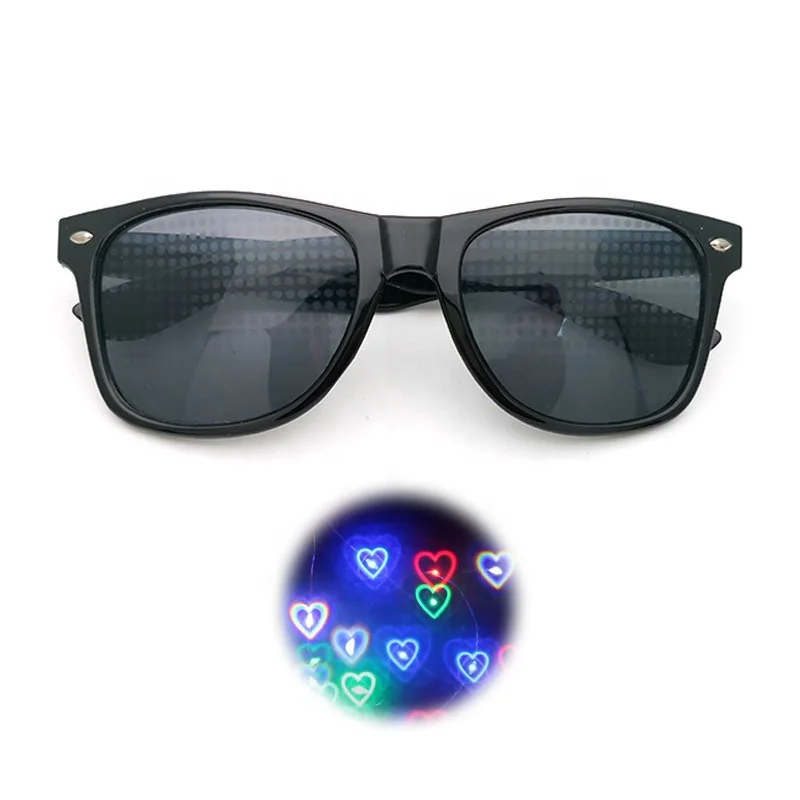 Heart Effect Diffraction Glasses  Festival Light  glasses  Hot sale  promotion gift